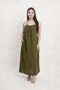 Cotton Linen Maxi Dress