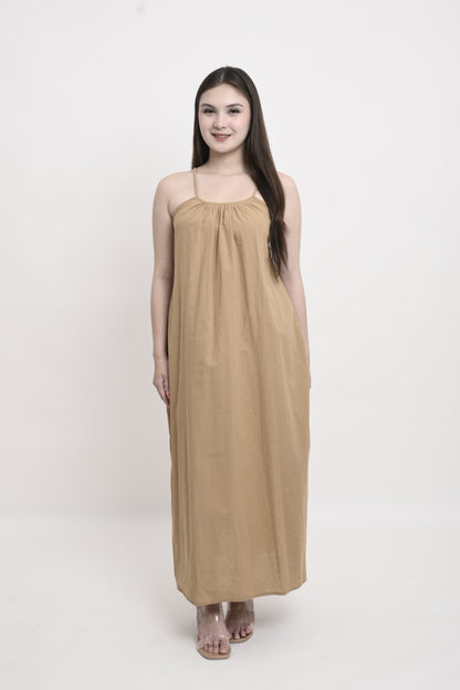 Cotton Linen Maxi Dress