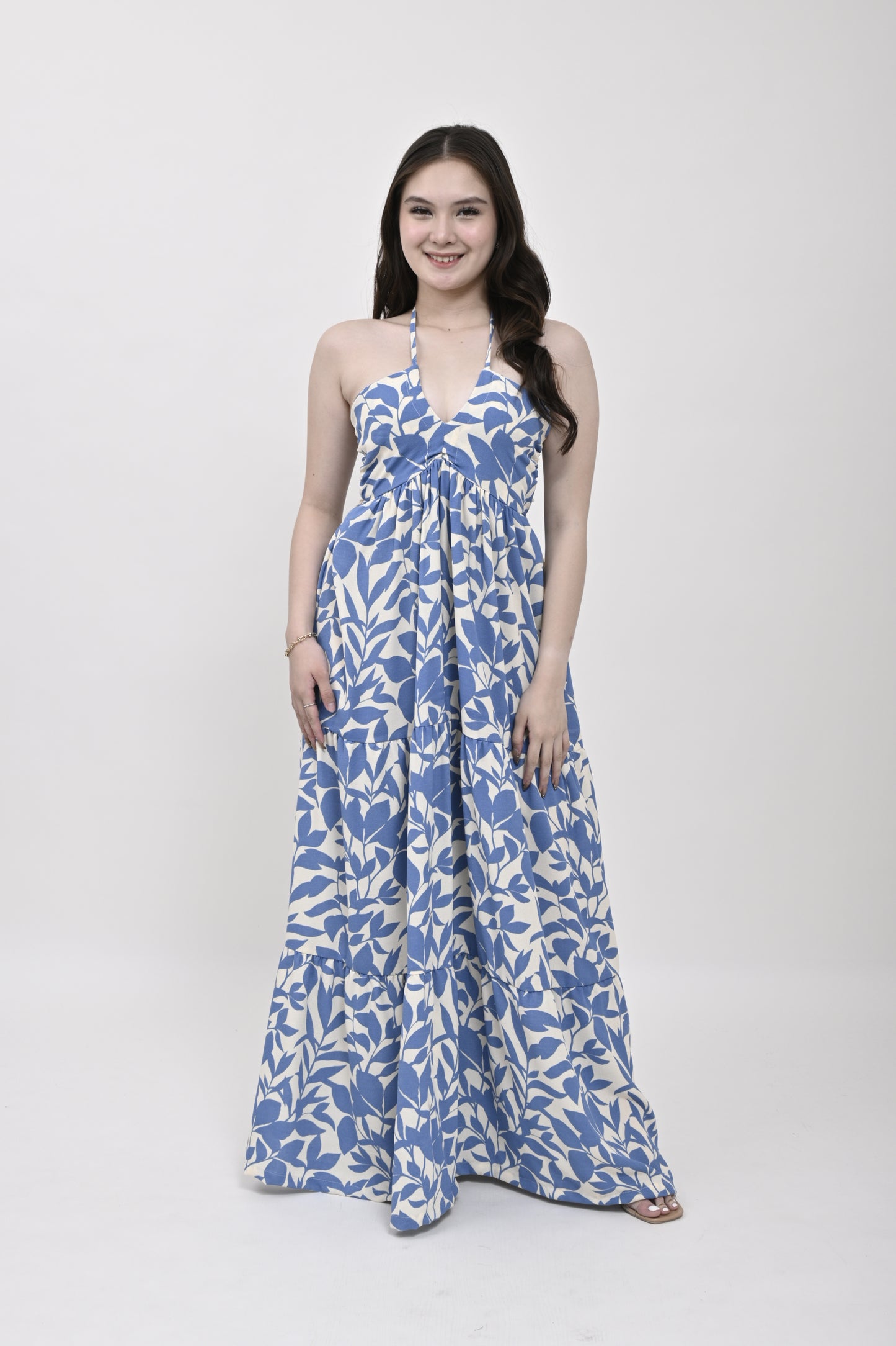 Tie-Back Maxi Dress