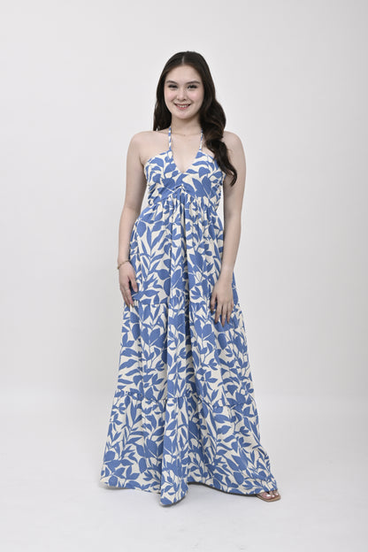 Tie-Back Maxi Dress