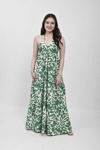 Tie-Back Maxi Dress