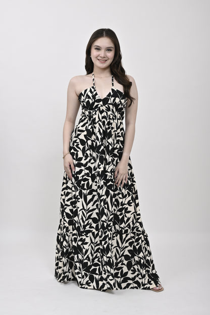 Tie-Back Maxi Dress