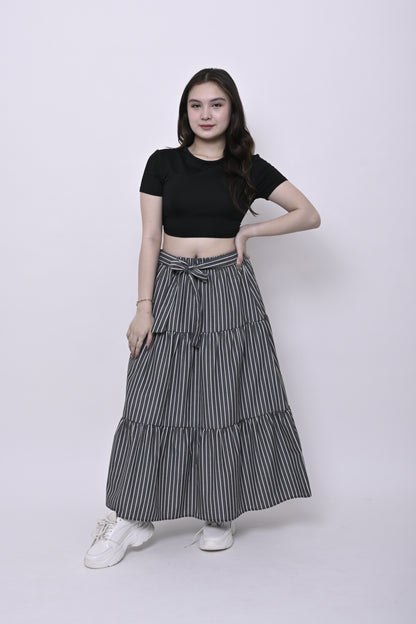 Harper Maxi Skirt Stripe