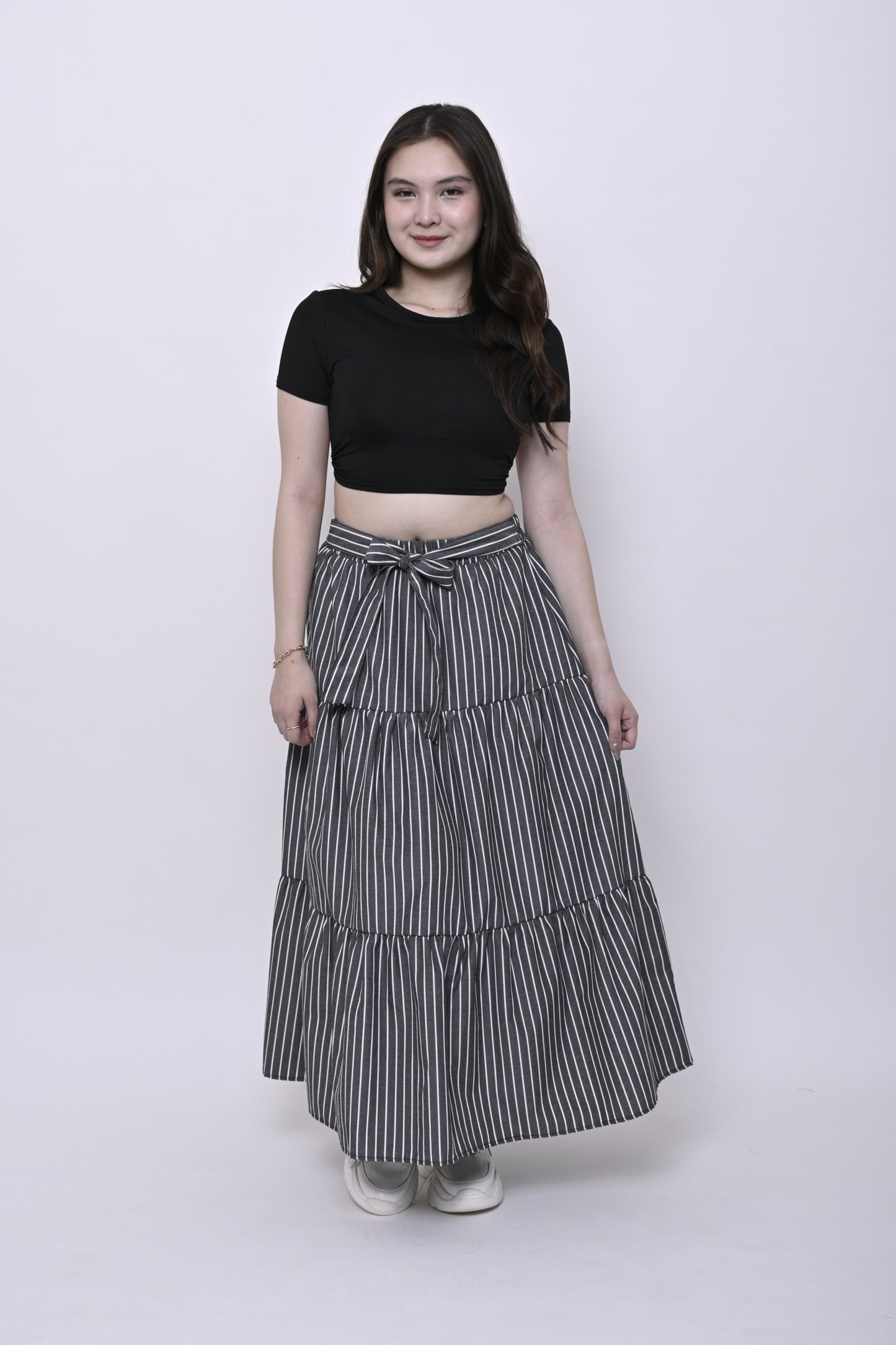 Harper Maxi Skirt Stripe