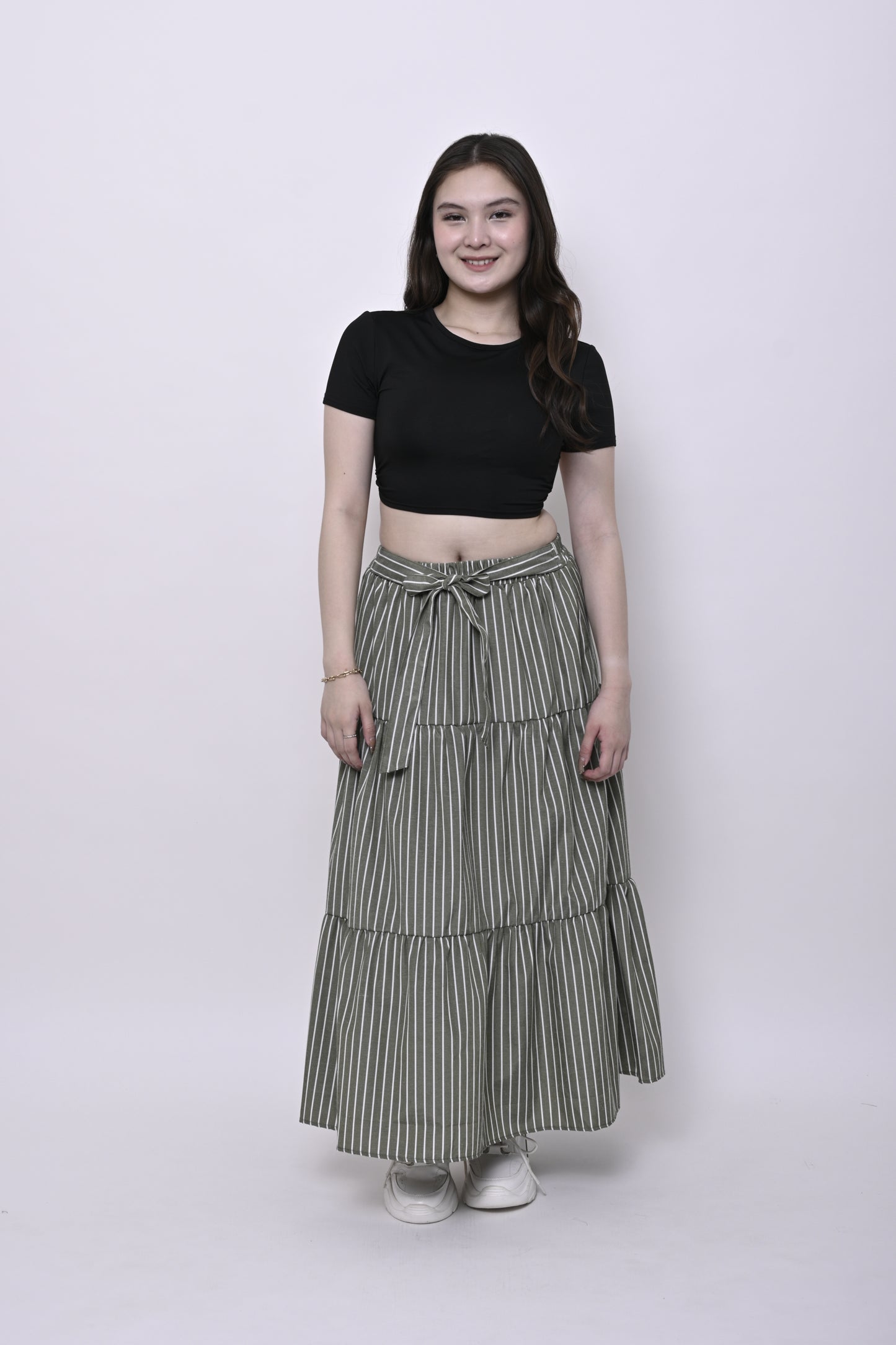 Harper Maxi Skirt Stripe