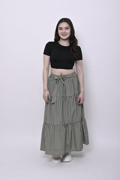 Harper Maxi Skirt Stripe