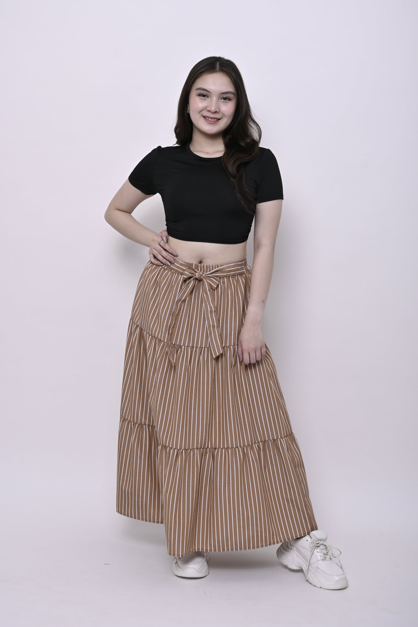 Harper Maxi Skirt Stripe