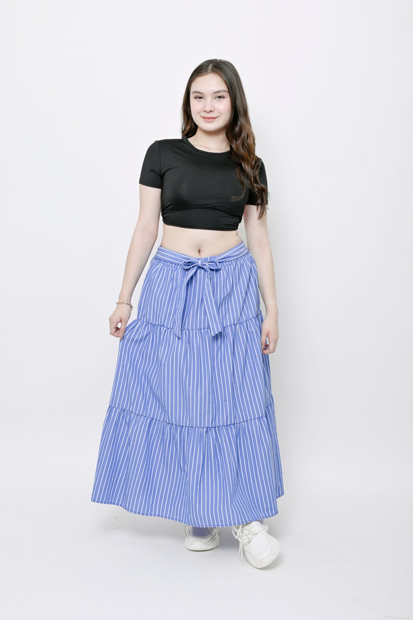 Harper Maxi Skirt Stripe