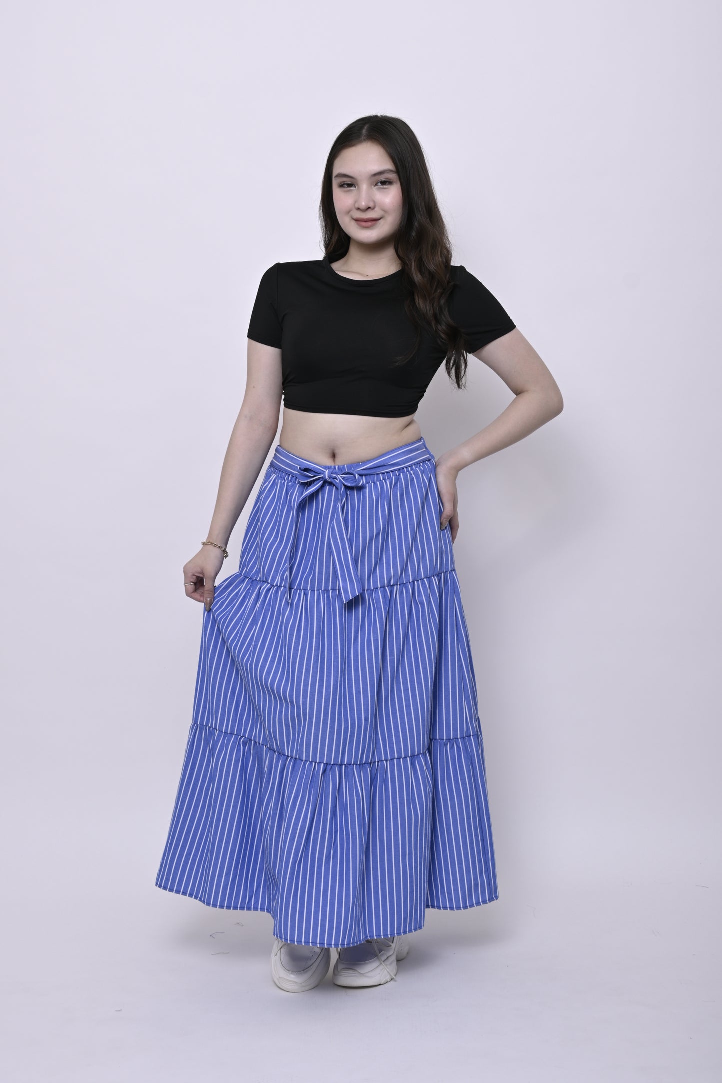 Harper Maxi Skirt Stripe