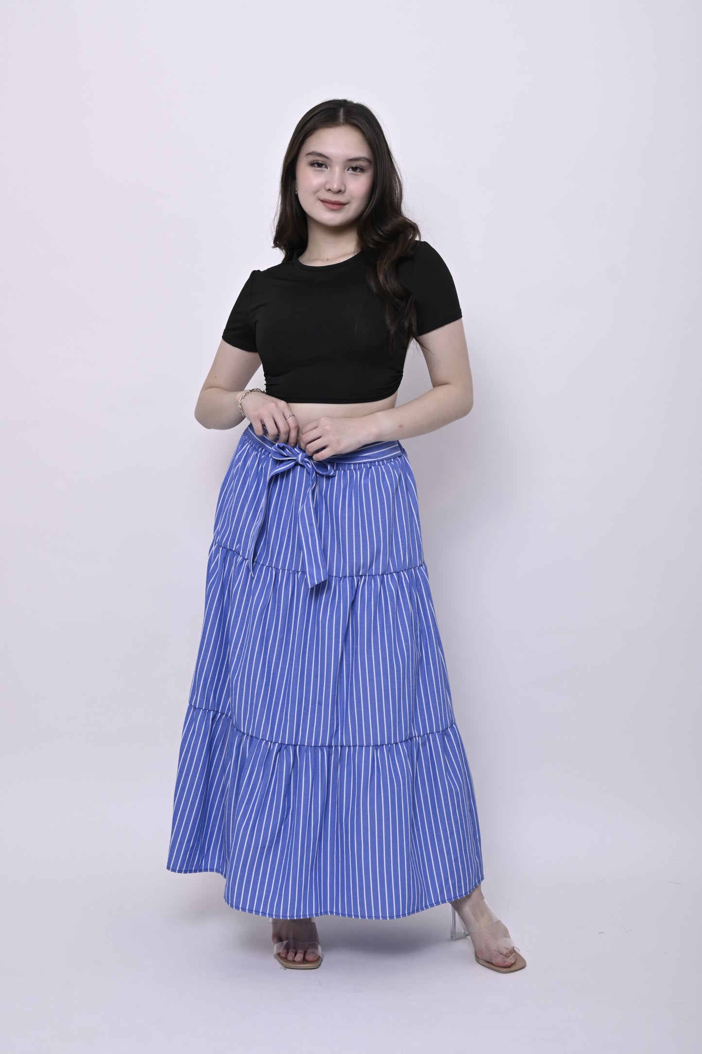 Harper Maxi Skirt Stripe