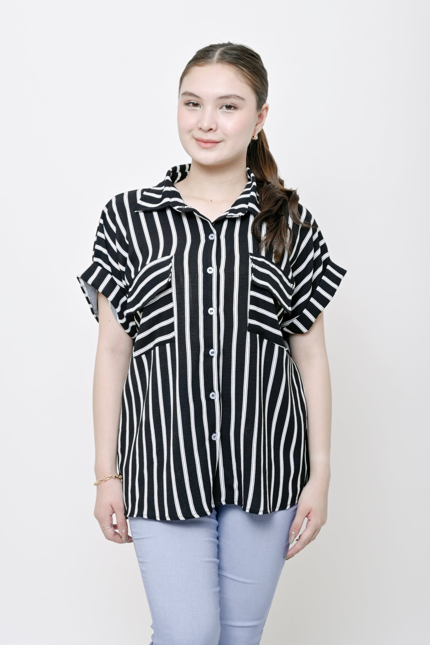 Thalia Polo Blouse