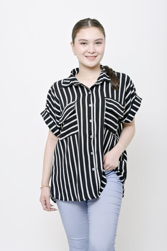 Thalia Polo Blouse