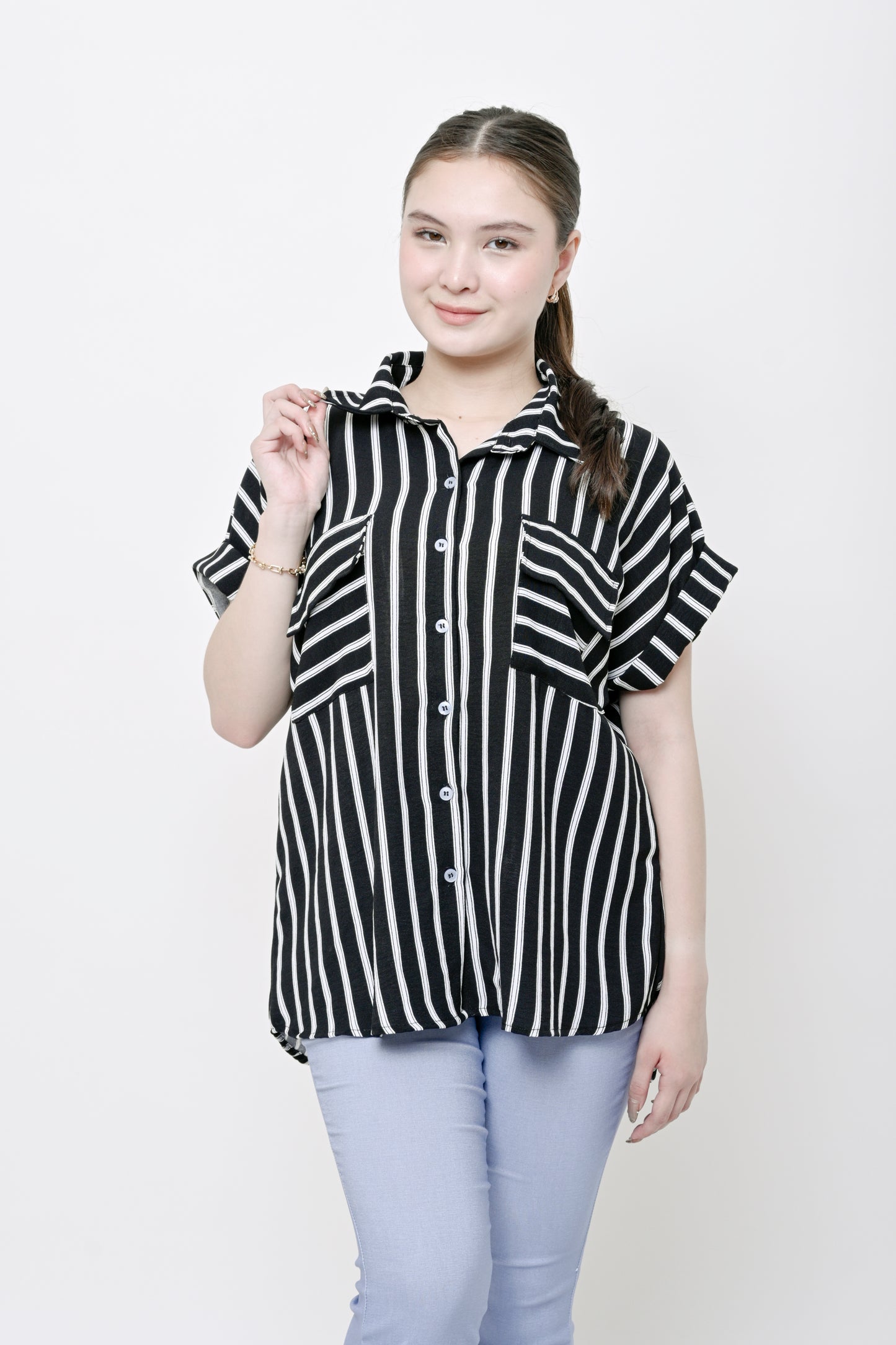 Thalia Polo Blouse