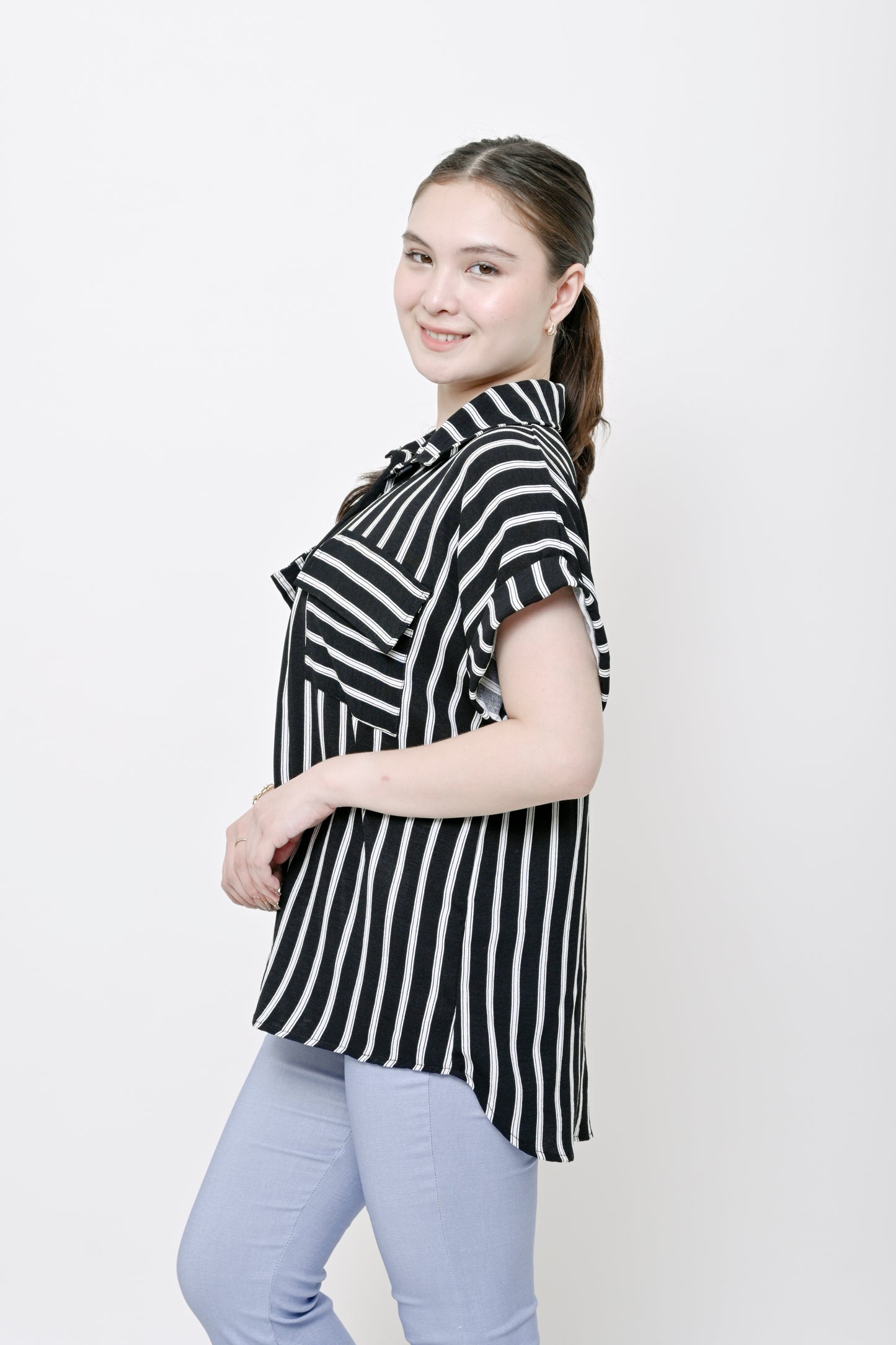 Thalia Polo Blouse