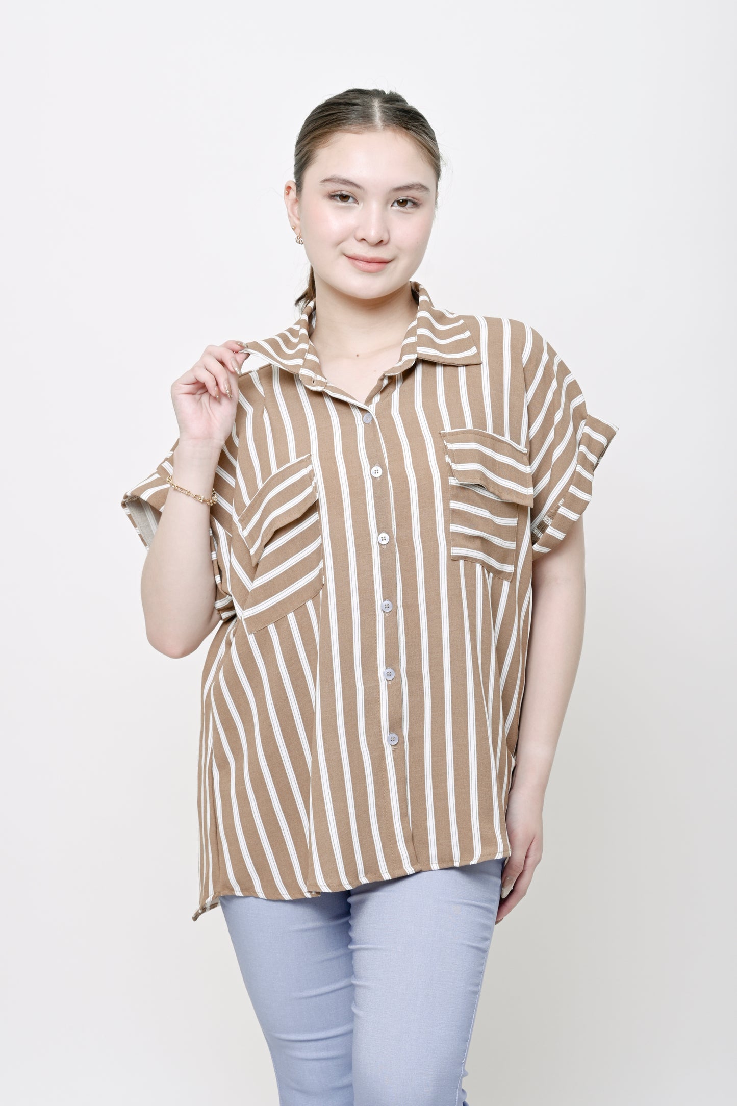 Thalia Polo Blouse