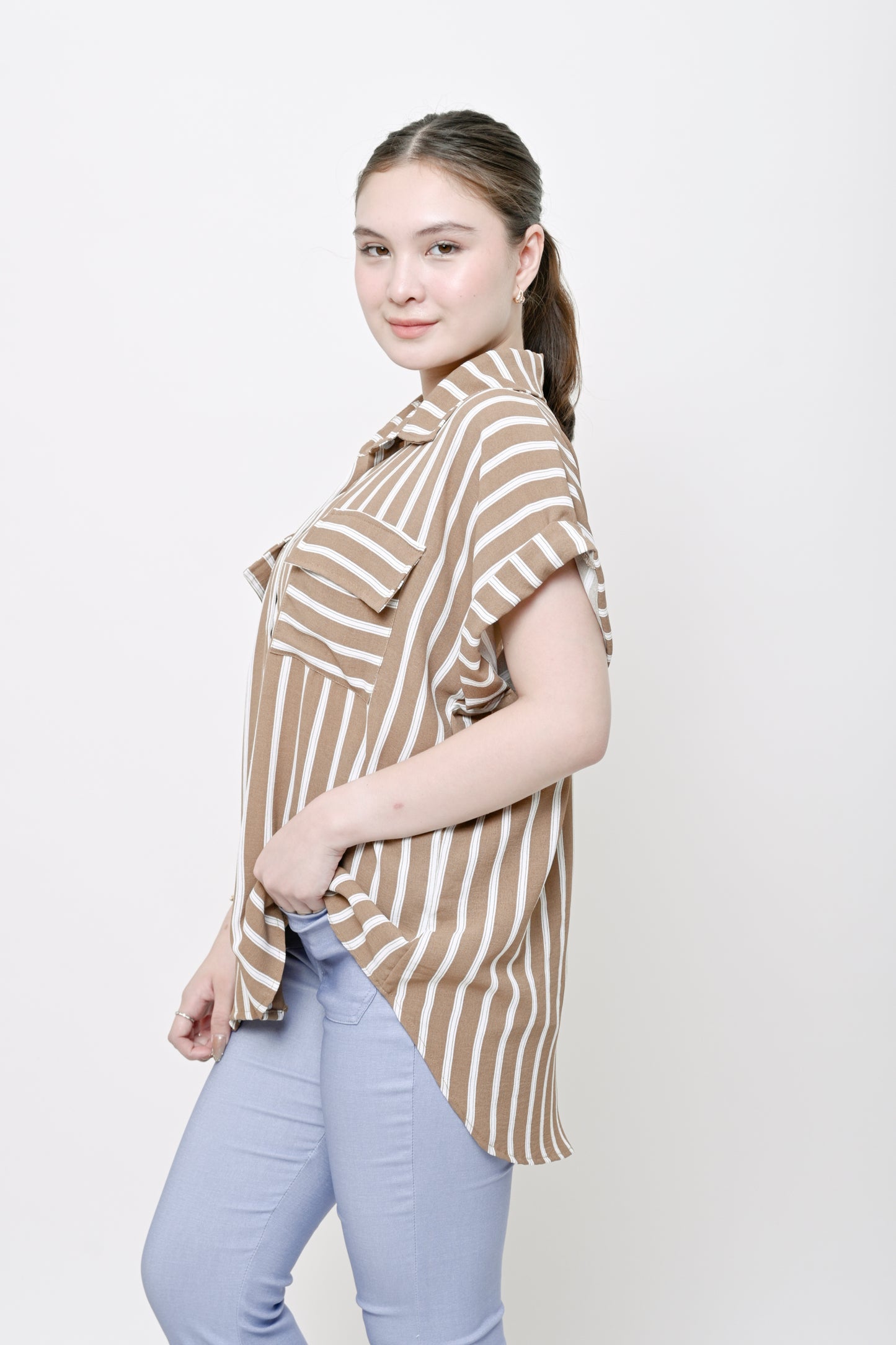 Thalia Polo Blouse
