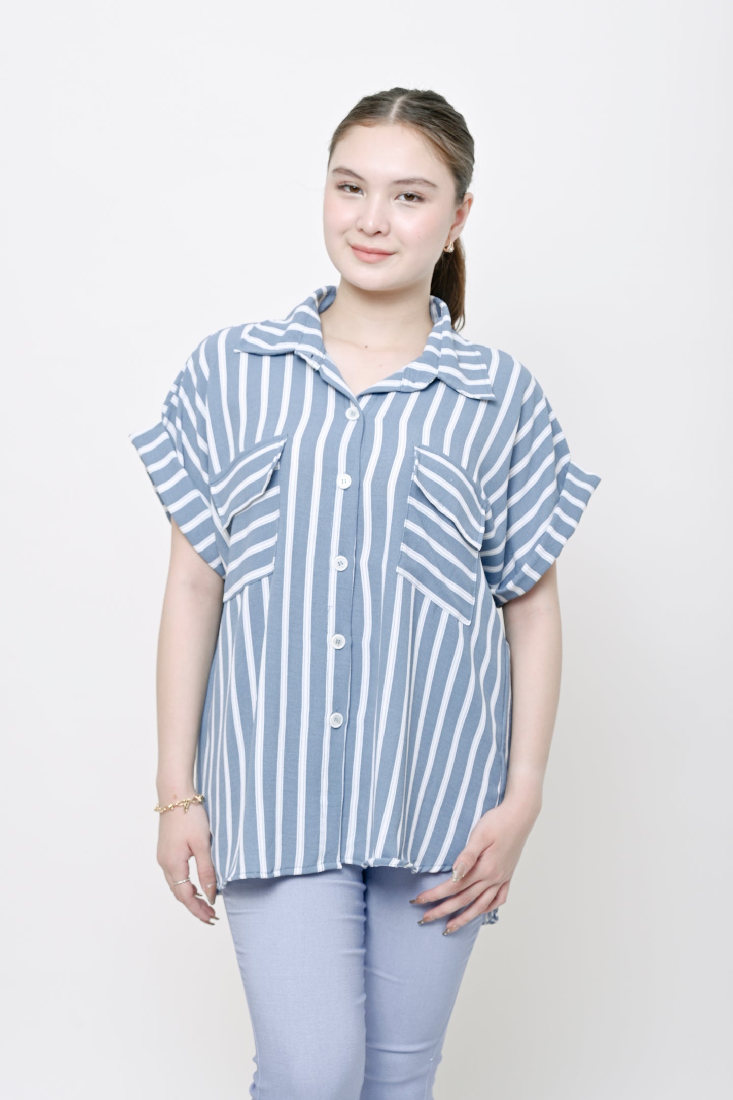 Thalia Polo Blouse