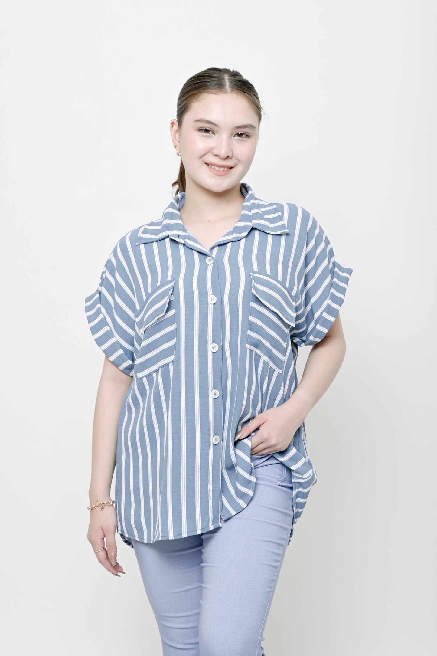 Thalia Polo Blouse