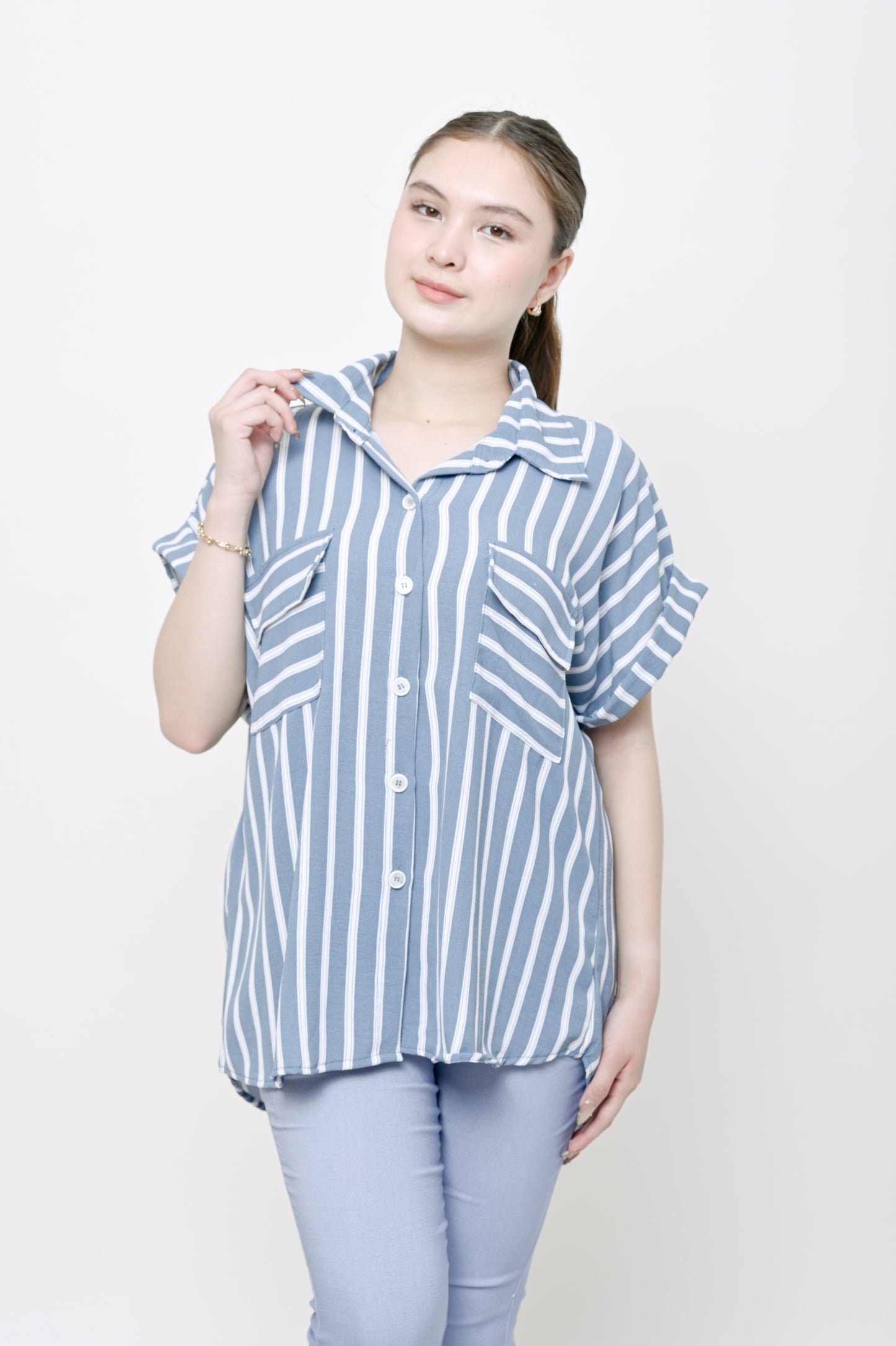 Thalia Polo Blouse
