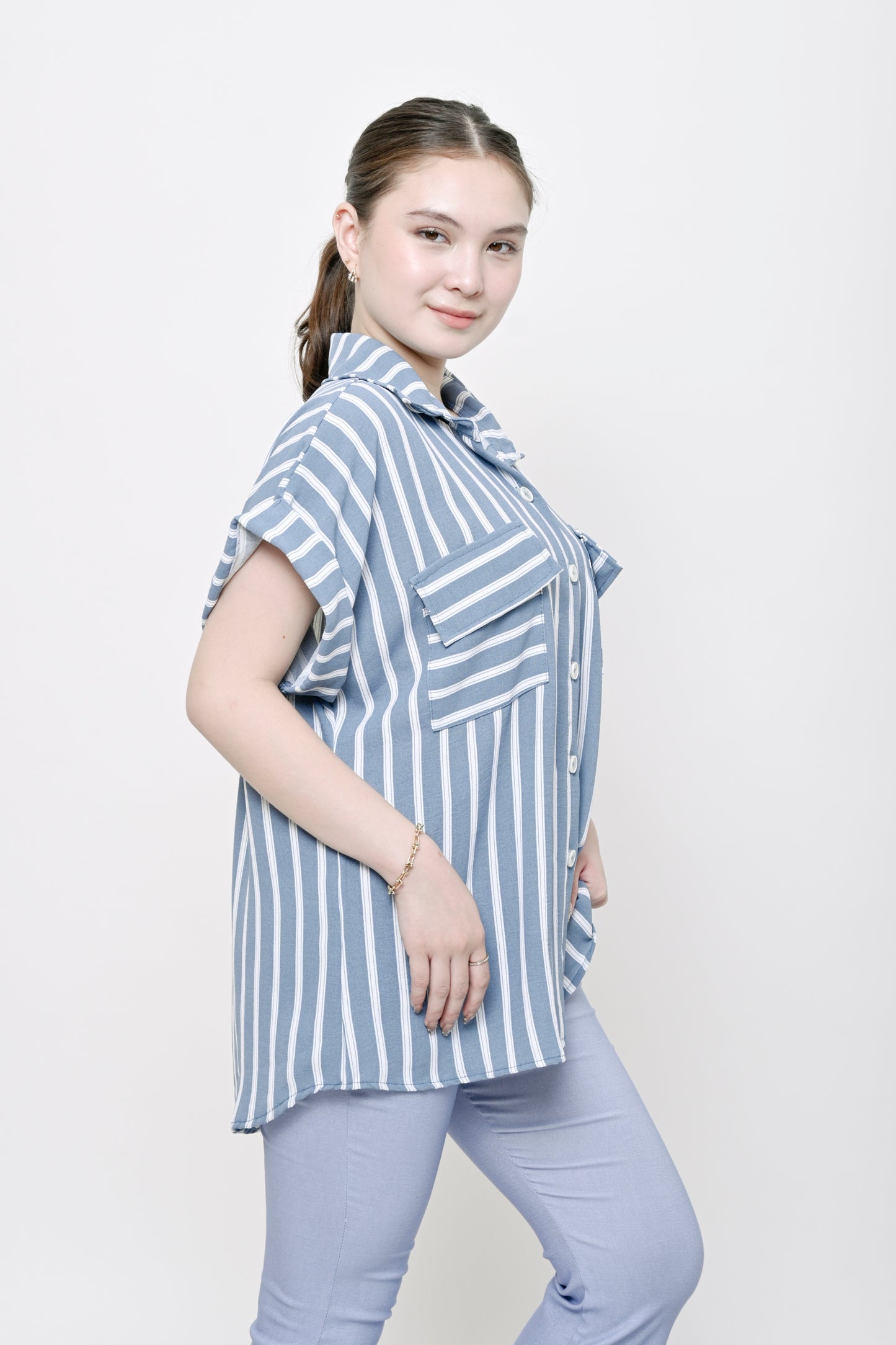 Thalia Polo Blouse