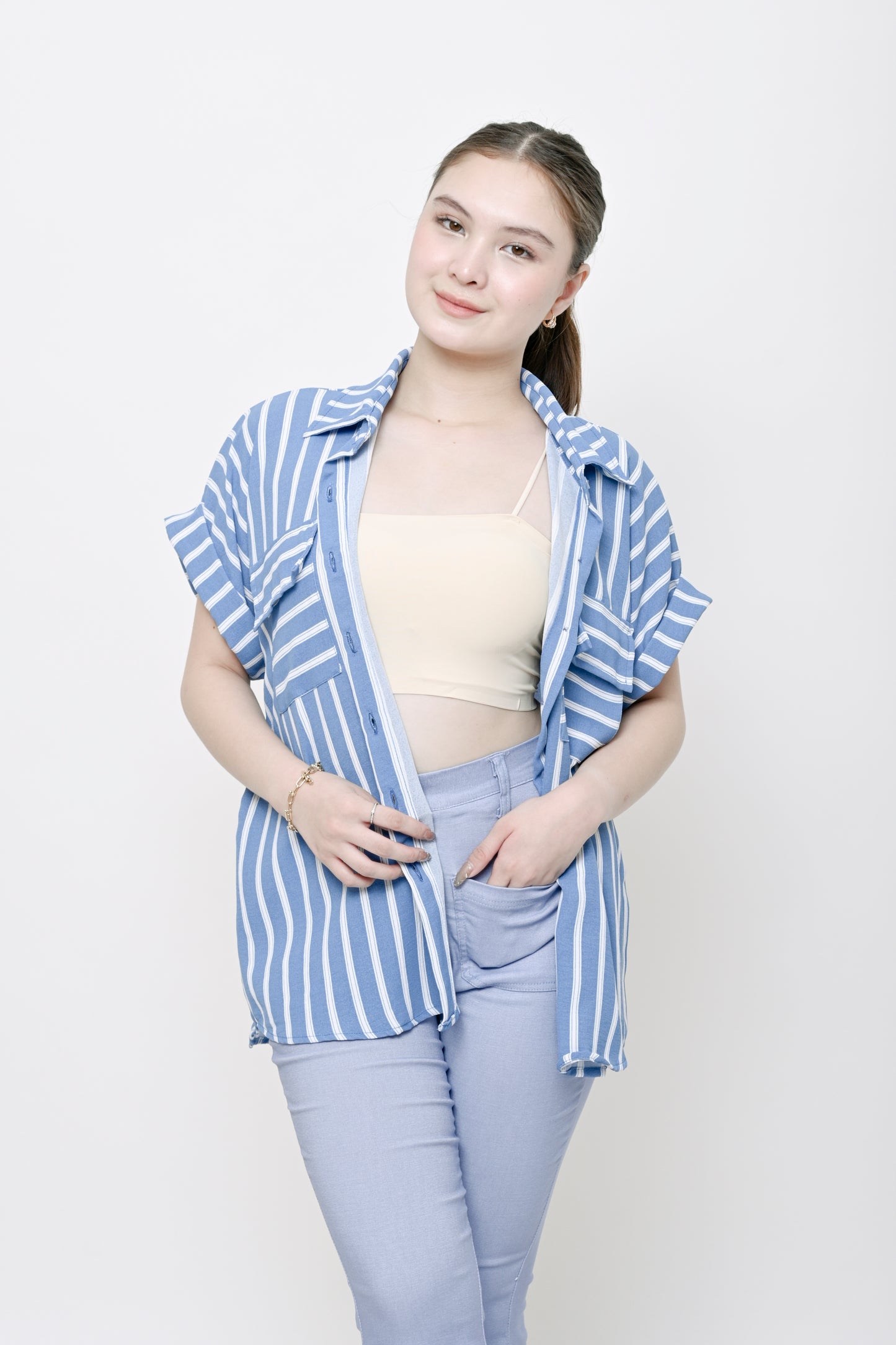Thalia Polo Blouse