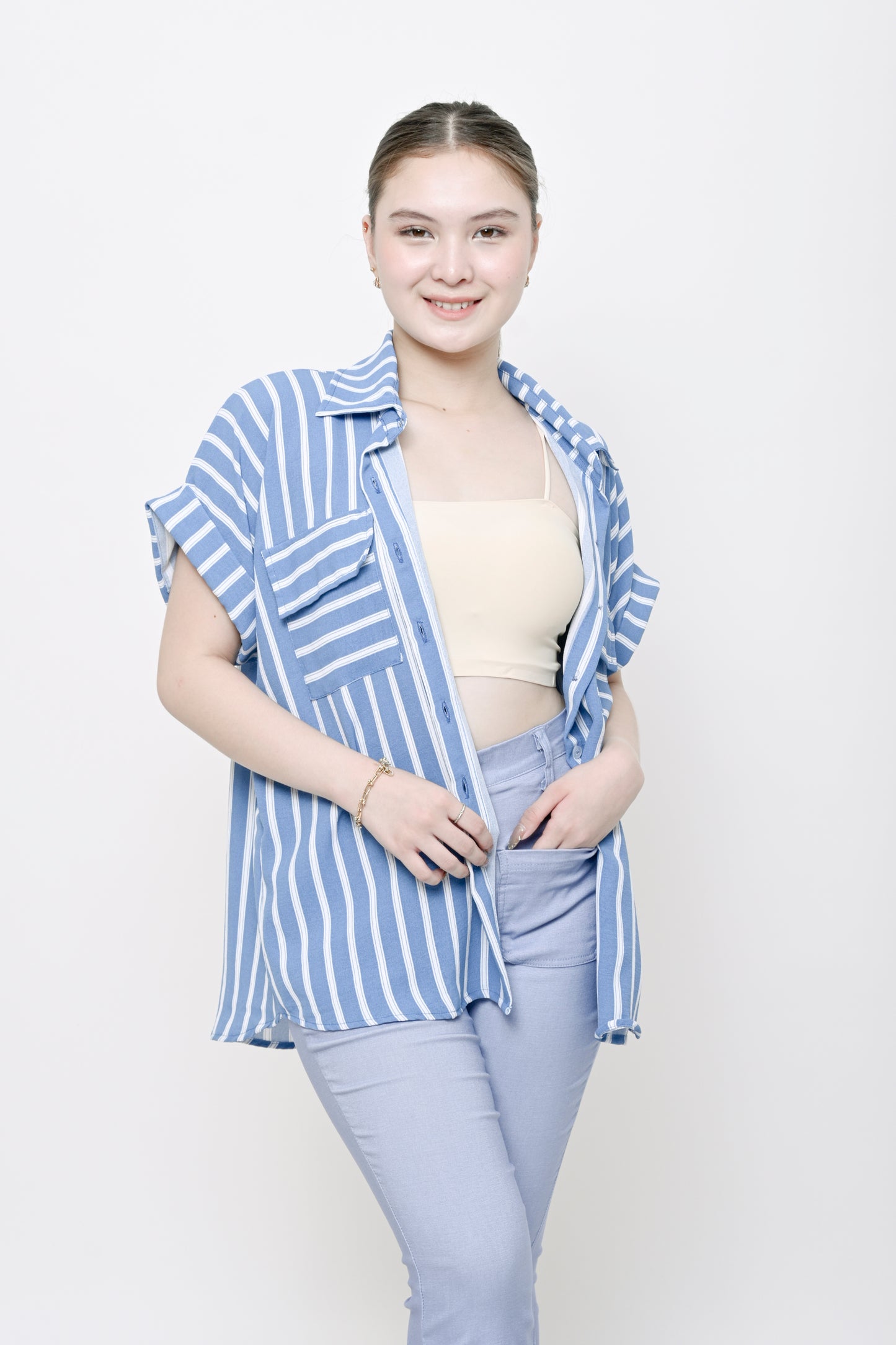 Thalia Polo Blouse