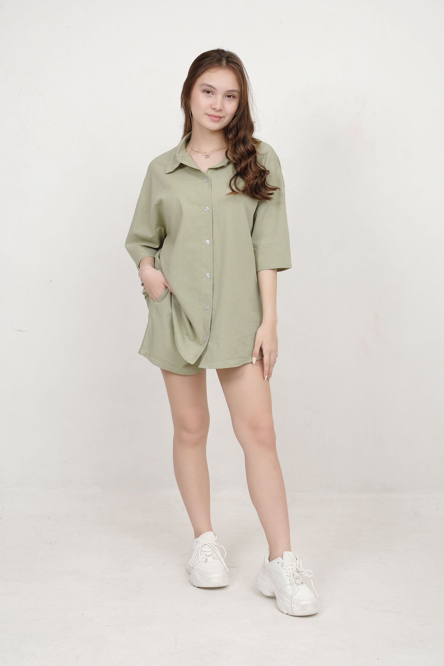 Ava Polo Blouse Coordinates