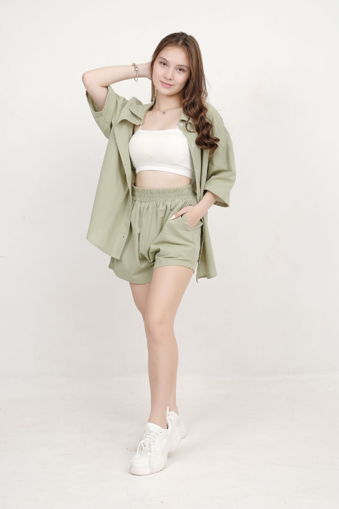 Ava Polo Blouse Coordinates