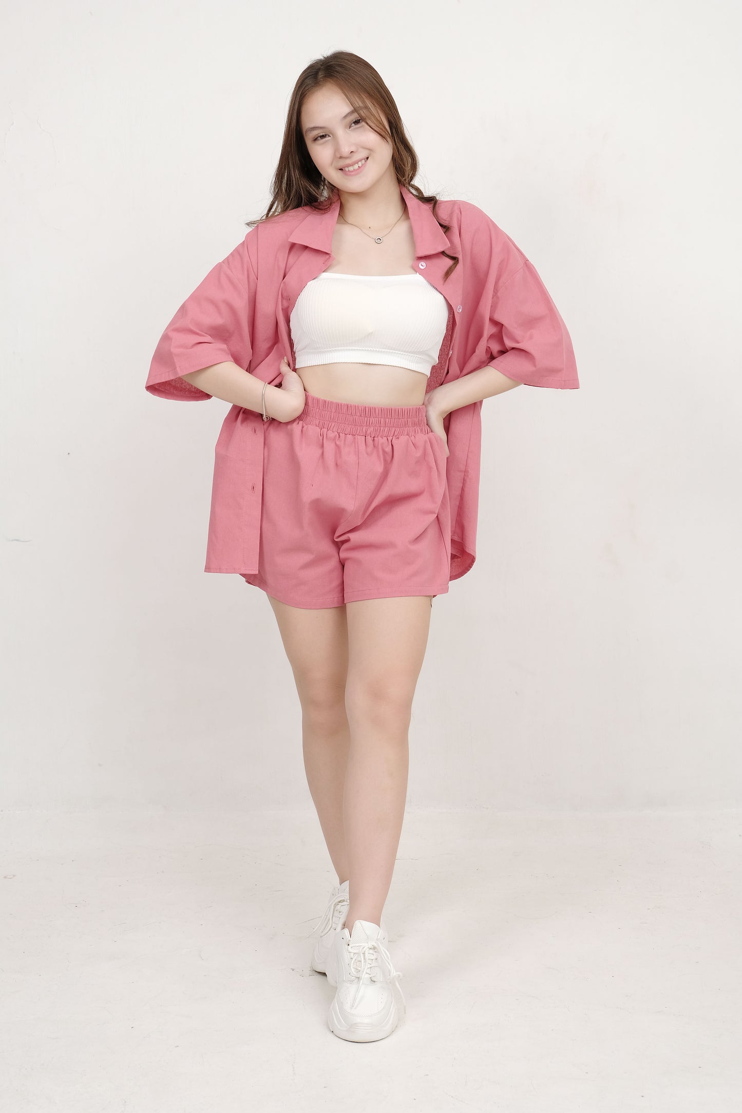 Ava Polo Blouse Coordinates