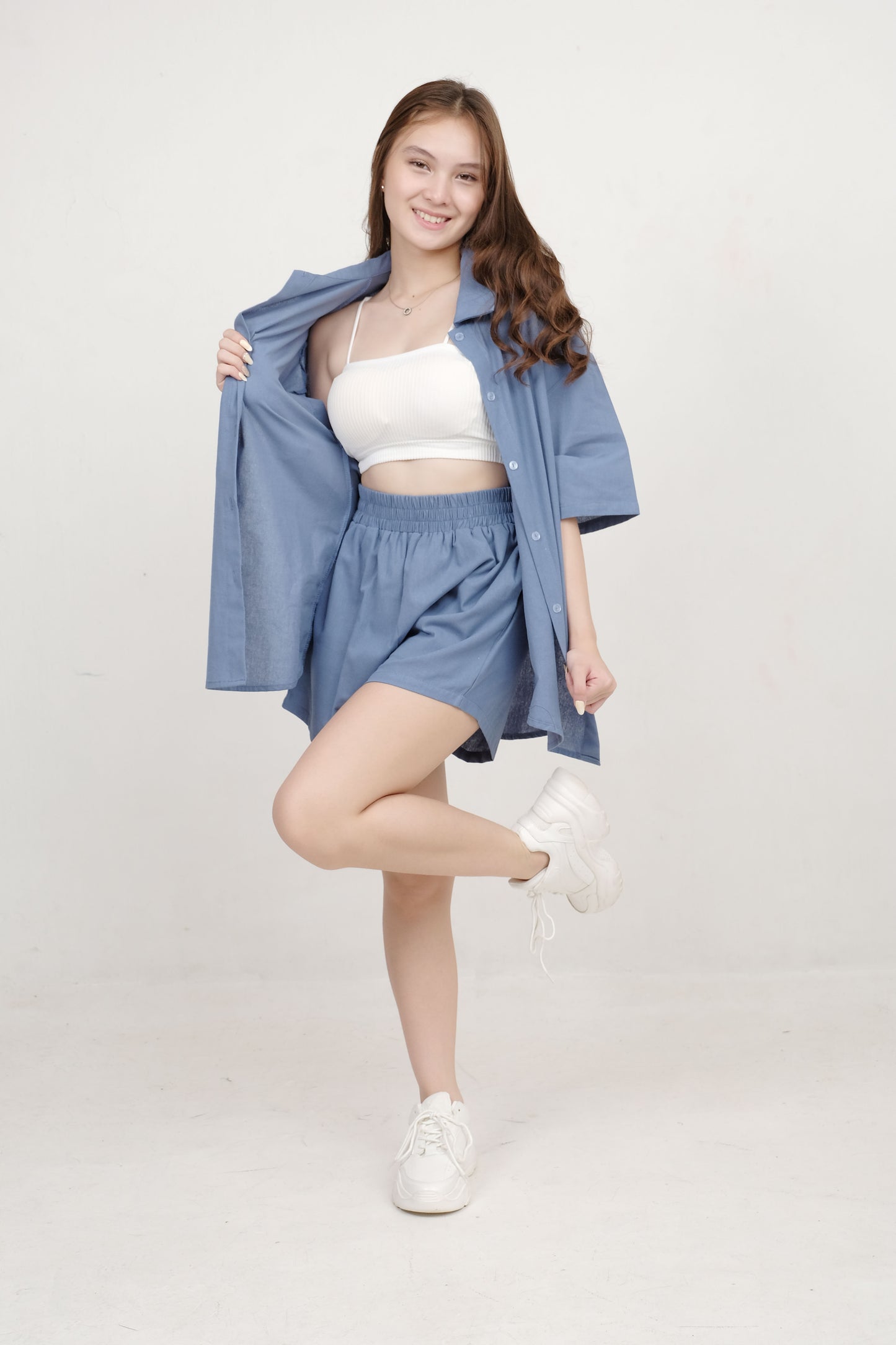 Ava Polo Blouse Coordinates