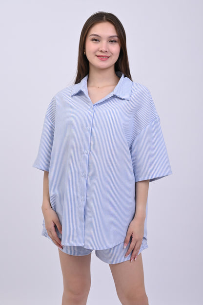 Polo Stripe and Shorts Coordinates