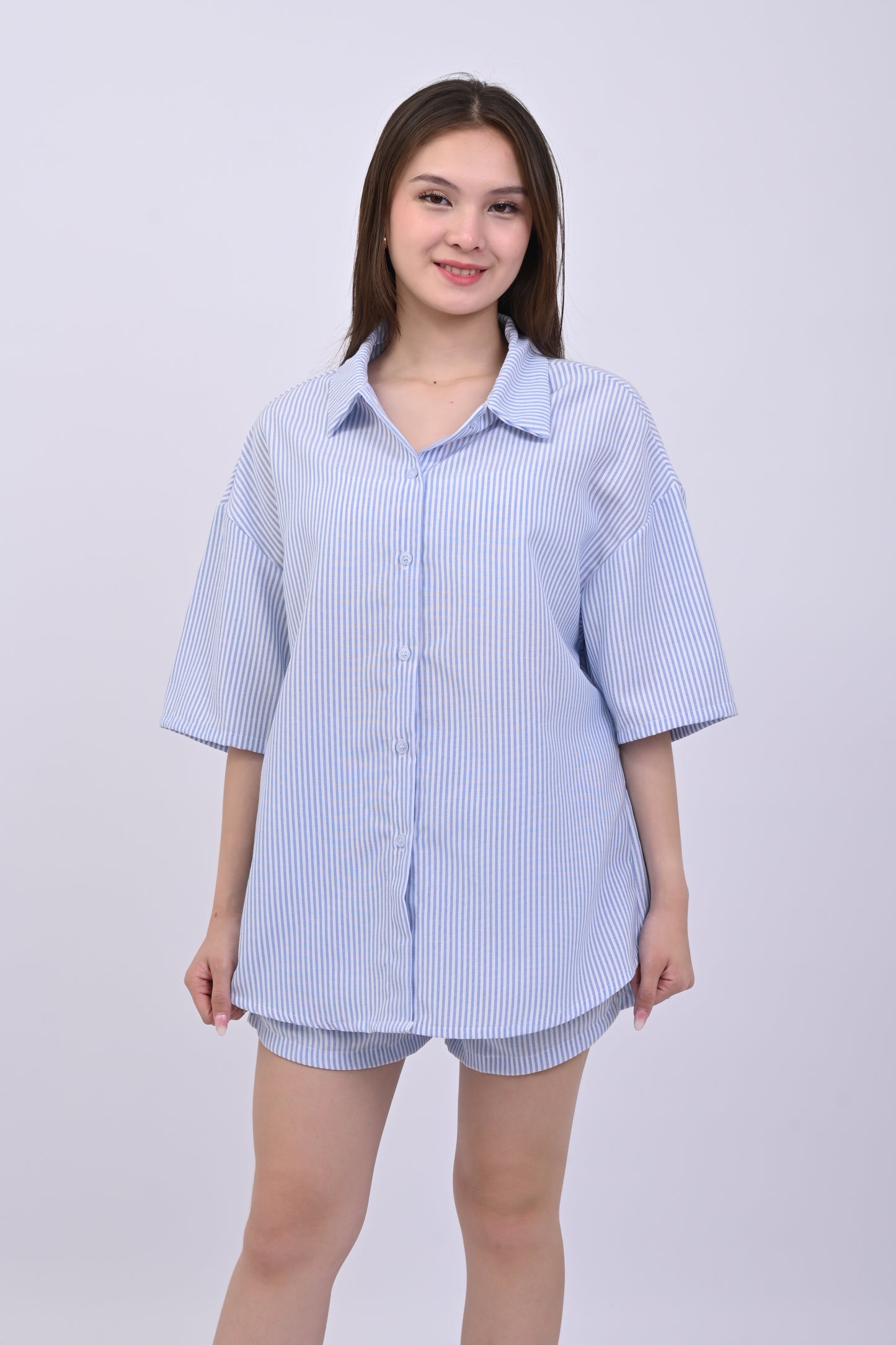 Polo Stripe and Shorts Coordinates