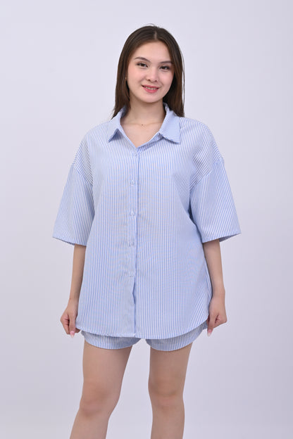 Polo Stripe and Shorts Coordinates