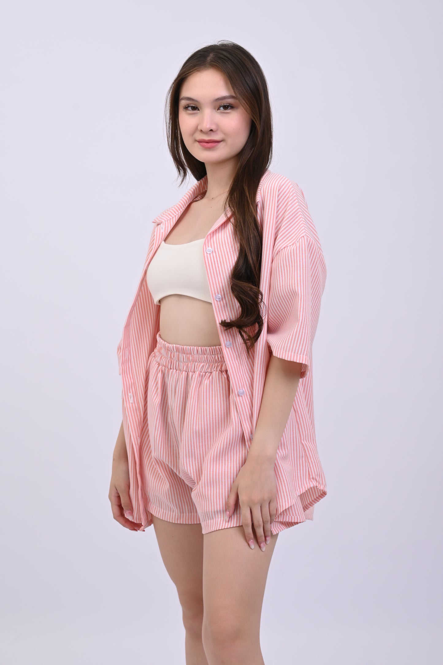 Polo Stripe and Shorts Coordinates