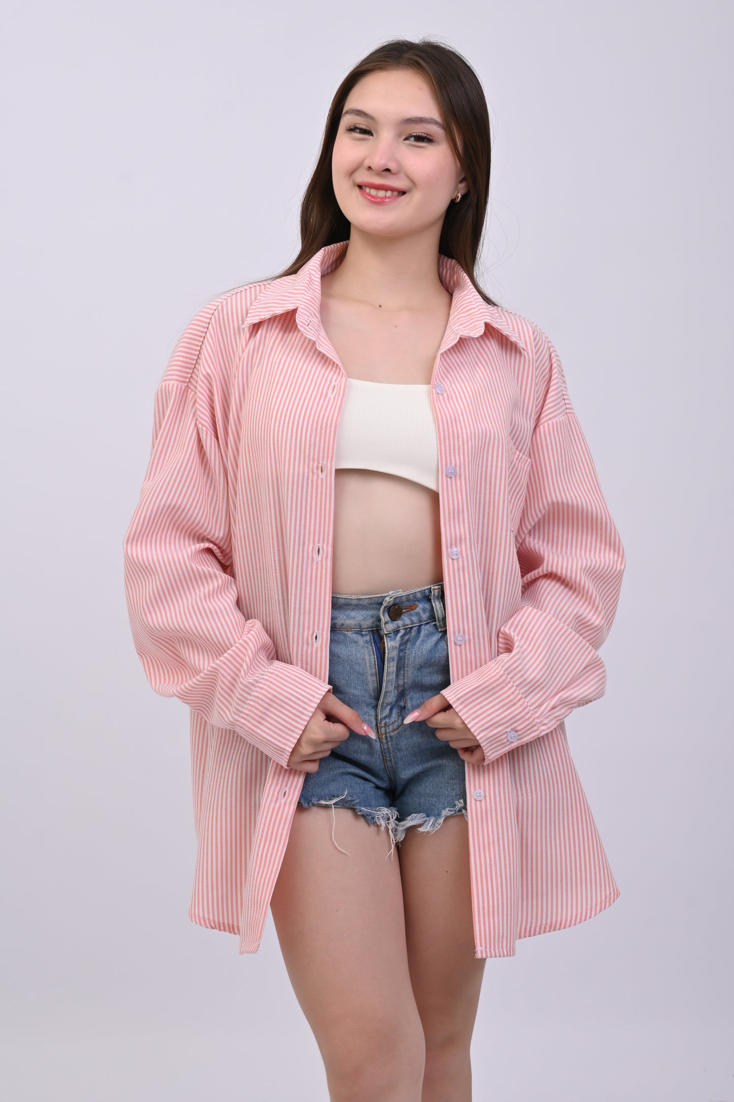 Matilda Oversized Polo Blouse