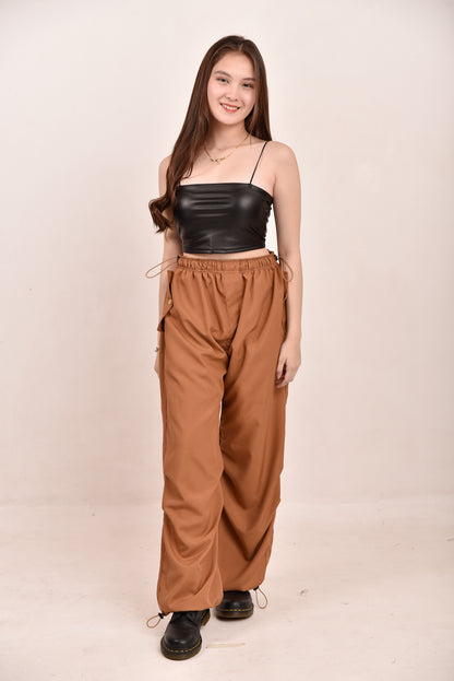 Pull String Cargo Pants