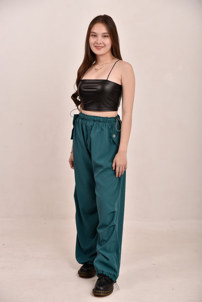 Pull String Cargo Pants