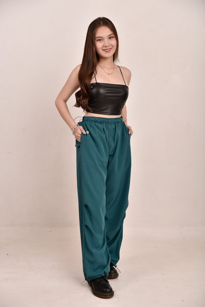 Pull String Cargo Pants